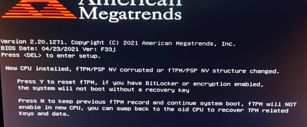 Understanding the Role of FTPM in CPU Security