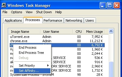 Common Causes of CPU Affinity Setting Errors