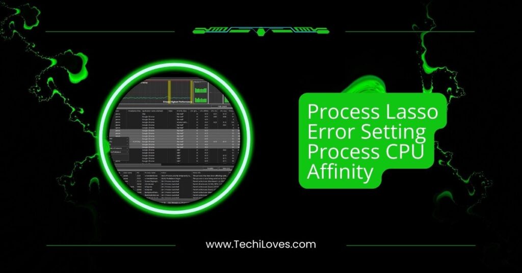 Process Lasso Error Setting Process CPU Affinity